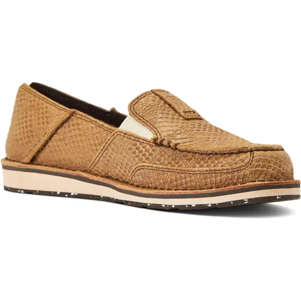 imageARIAT Womens Cruiser Boat ShoeDark LuggageBitter Chocolate