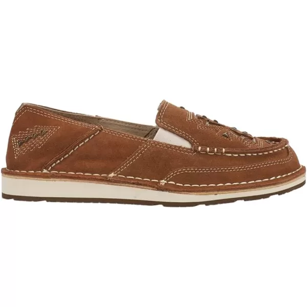 imageARIAT Womens Cruiser Boat ShoeGinger SuedeLight Gold Glitter