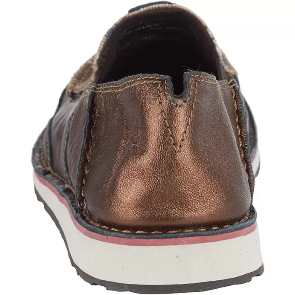 imageARIAT Womens Cruiser Boat ShoeMetallic Bronze