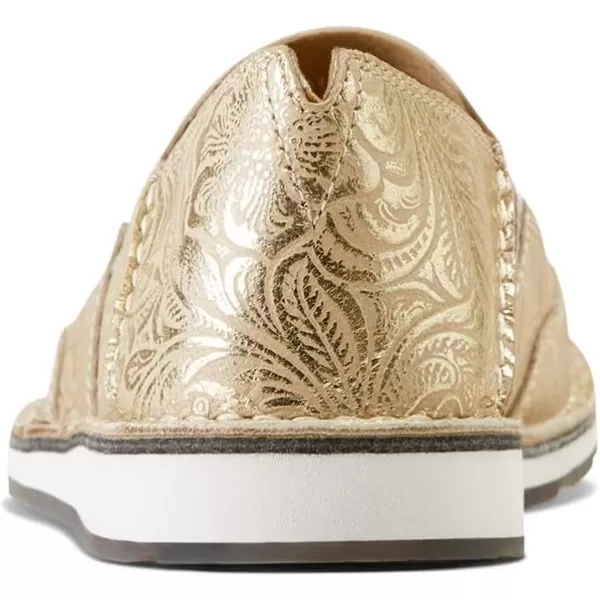 imageARIAT Womens Cruiser Boat ShoePearl Floral Emboss