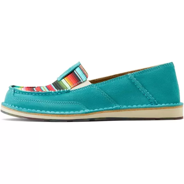 imageARIAT Womens Cruiser Boat ShoeStriking SerapeTeal Suede
