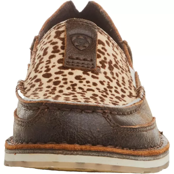 imageARIAT Womens Cruiser Boat ShoeVintage BomberCheetah Hair on
