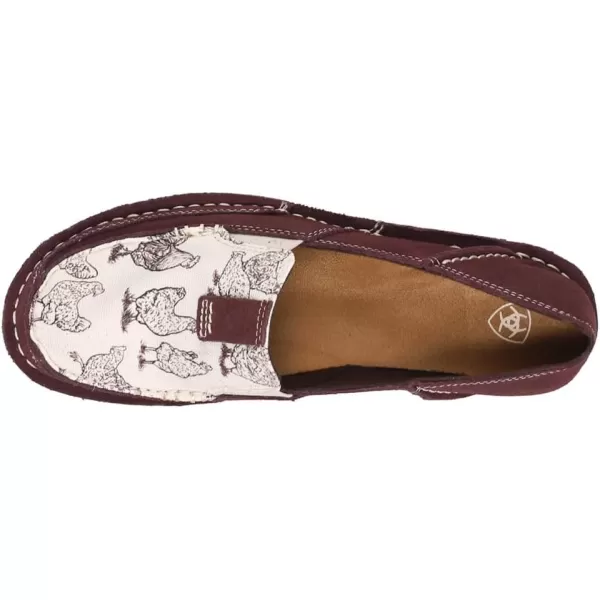 imageARIAT Womens Cruiser Boat ShoeWine