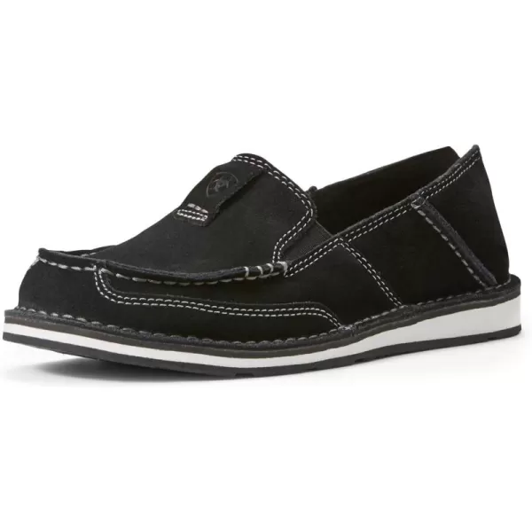 imageARIAT Womens Cruiser Boat ShoeBlack Suede