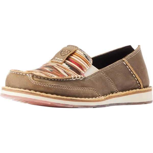 imageARIAT Womens Cruiser Boat ShoeBrown BomberSanta Fe Mustard