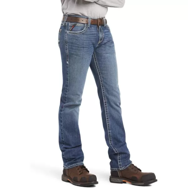 imageAriat Mens FR M7 DuraStretch Adkins Straight Leg JeanSlate