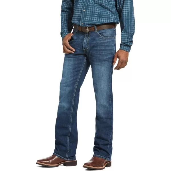 imageAriat Mens M4 Low Rise Stretch Legacy Boot Cut JeanStretch Freeman