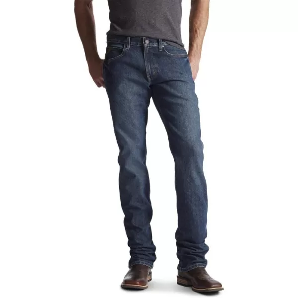 imageAriat Mens Rebar M4 Relaxed DuraStretch Basic Boot Cut JeanCarbine