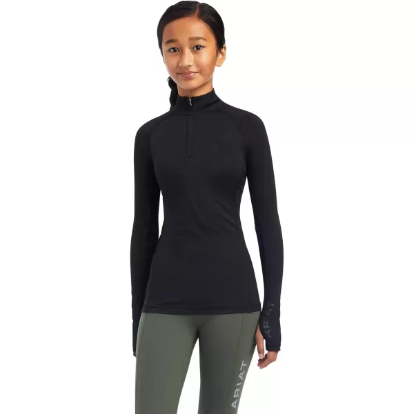 imageARIAT Boys Lowell 20 14 Zip BaselayerBlack