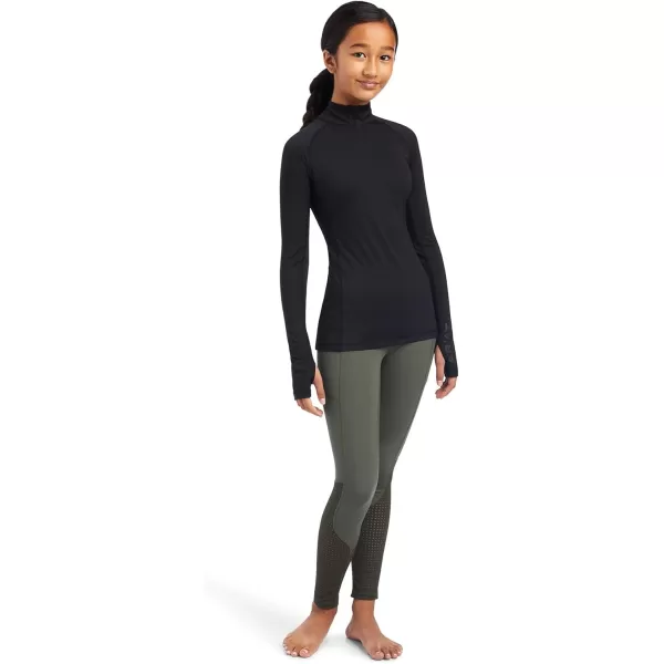 imageARIAT Boys Lowell 20 14 Zip BaselayerBlack
