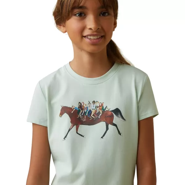 imageARIAT Kids Harmony TShirtHeather Grey