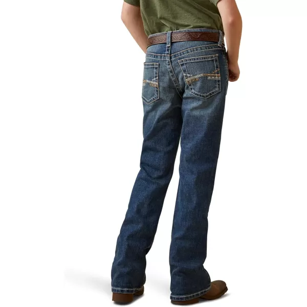 imageAriat Boys B4 Relaxed Rafael Bootcut Jeans Blue 7 R