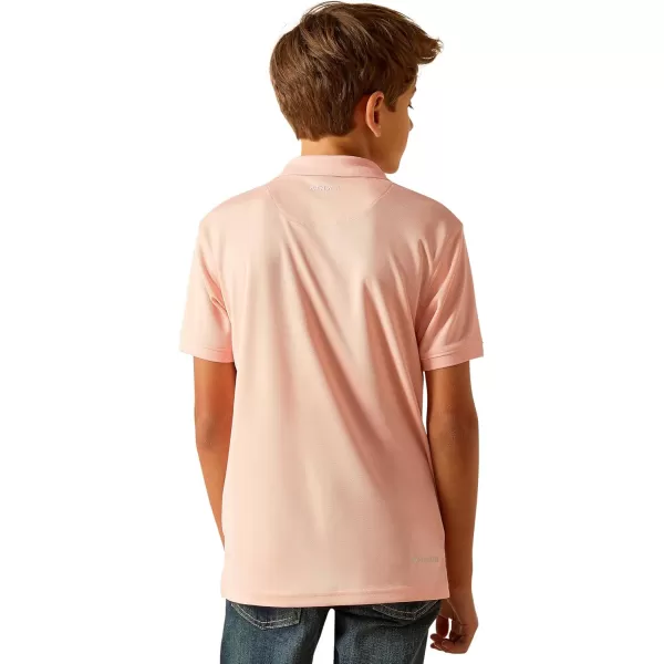 imageAriat Boys Tek PoloApricot Blush