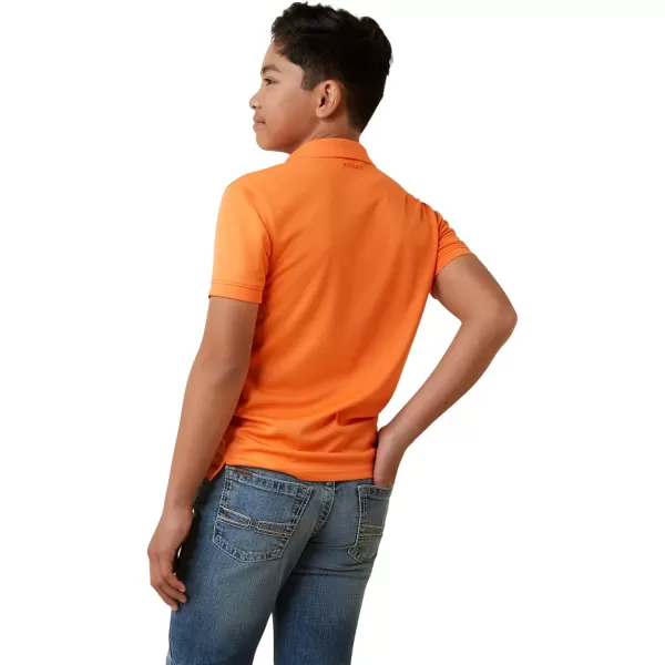 imageAriat Boys Tek PoloCelosia Orange