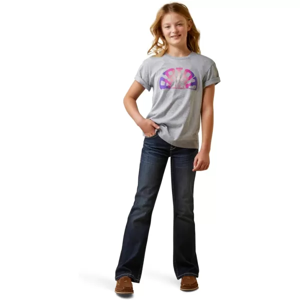 imageAriat Female Ariat Rainbow Sunset SS Tee Athletic Heather XSmall