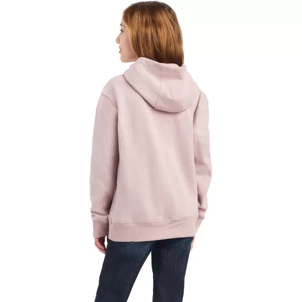 imageAriat Female REAL Glitter Logo Hoodie Nostalgia Rose Heather XSmall