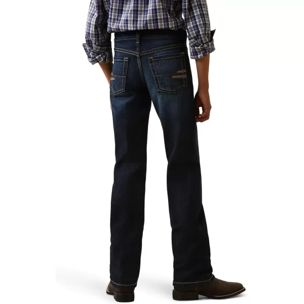 imageAriat Male B5 Slim Trevor Straight Jean Mineral Blue 7