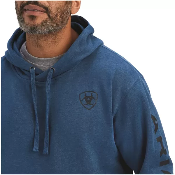 imageAriat Mens Hooded SweatshirtAriat Logo Chestnut