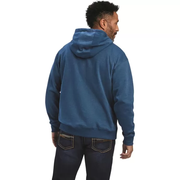 imageAriat Mens Hooded SweatshirtAriat Logo Chestnut