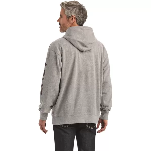 imageAriat Mens Hooded SweatshirtAriat Logo Chestnut