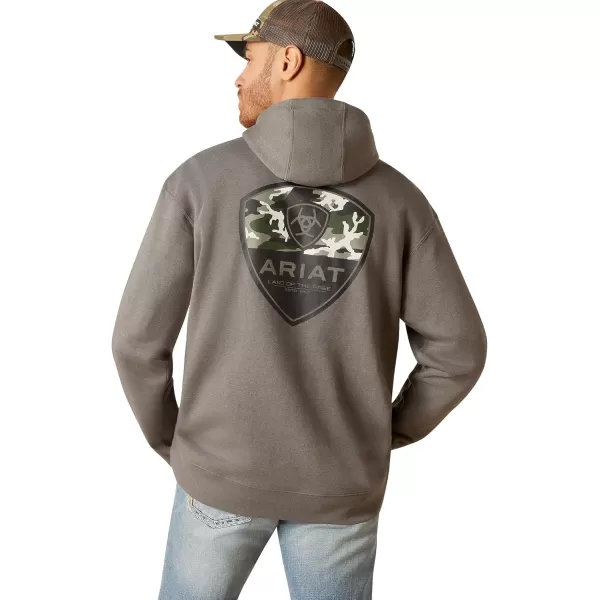 imageAriat Mens Hooded SweatshirtCamo Corps Grey Heather