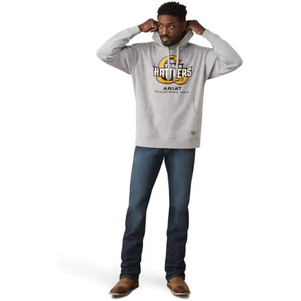 imageAriat Mens Hooded SweatshirtHeather Gray