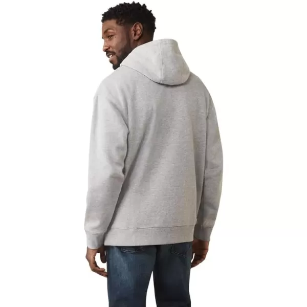 imageAriat Mens Hooded SweatshirtHeather Gray