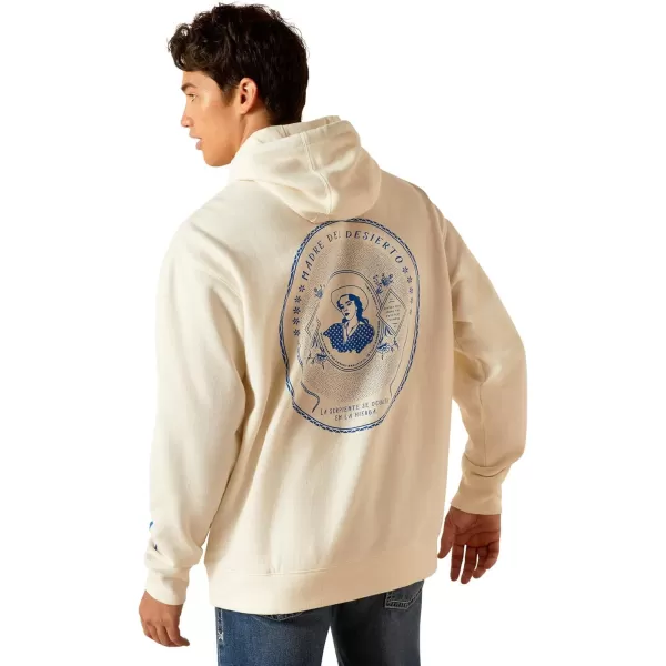 imageAriat Mens Hooded SweatshirtSendero Senorita Offwhite