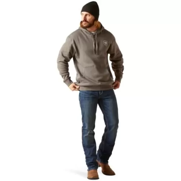 imageAriat Mens Hooded SweatshirtTriangle Pride Grey Heather