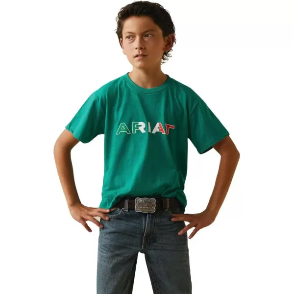 imageARIAT Boys Ariat Viva Mexico TShirtGreen