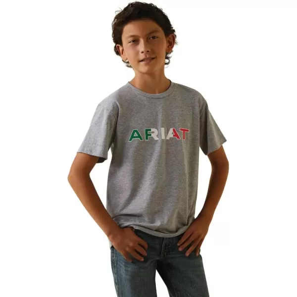 imageARIAT Boys Ariat Viva Mexico TShirtHeather Grey