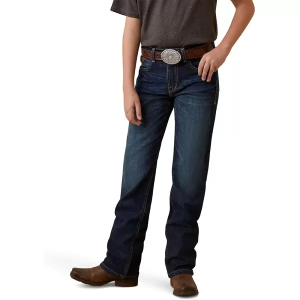 imageARIAT Boys B5 Slim Hansen Straight JeanMineral Blue