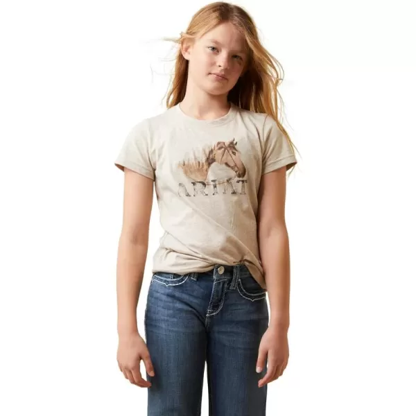 imageARIAT Girls Caballo TeeOatmeal Heather