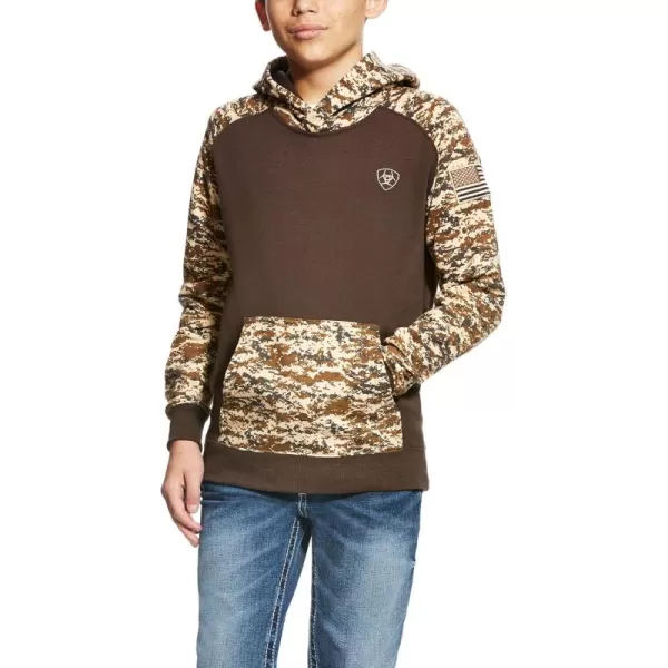 imageAriat Boys Patriot HoodieDesert Digi Camo