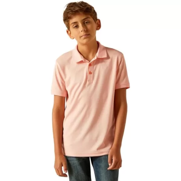 imageAriat Boys Tek PoloApricot Blush