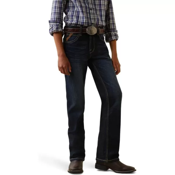 imageAriat Male B5 Slim Trevor Straight Jean Mineral Blue 7
