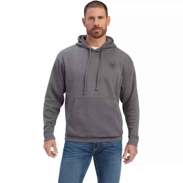 Ariat Est Block Charcoal Heather