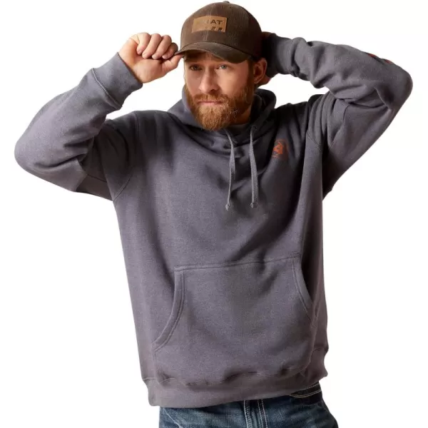 imageAriat Mens Hooded SweatshirtAriat Logo Odyssey Gray Heather