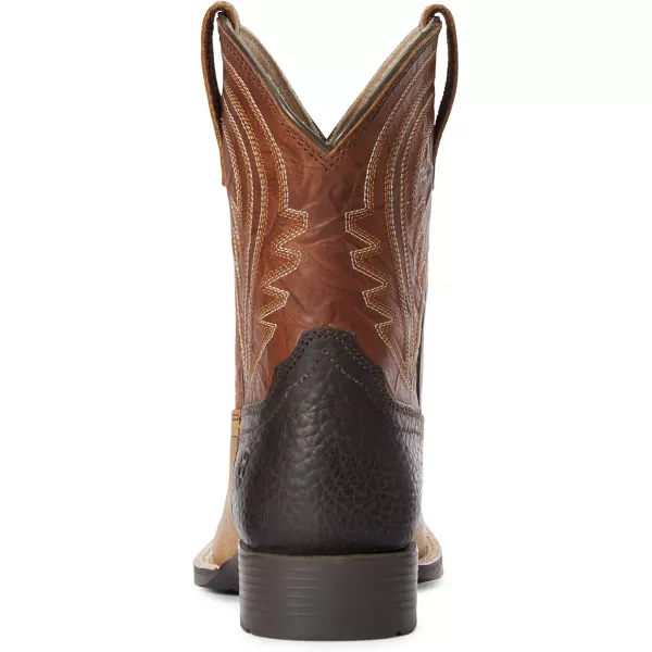 imageARIAT Lil Hoss Kids ToddlerYouth BootAdobe ChocolateNavy