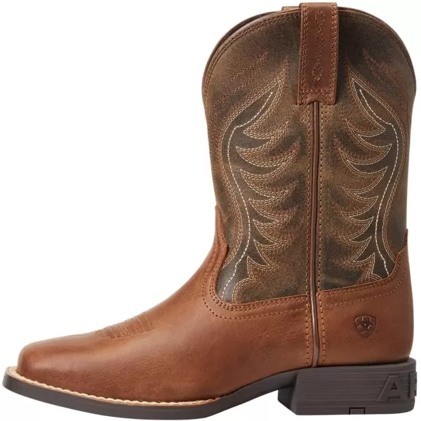 imageAriat Kids Amos Western BootSorrel CrunchArmy Green