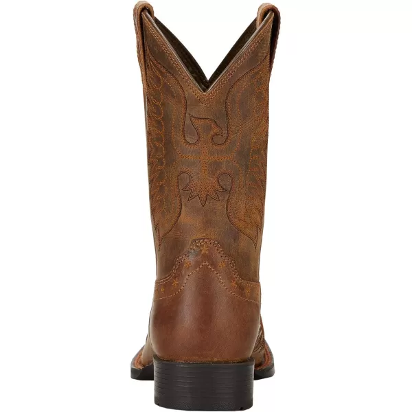 imageAriat Kids Honor Western BootDistressed Brown