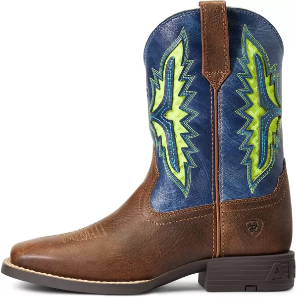imageAriat Kids Koel Venttek Western BootRowdy RustDaring Indigo