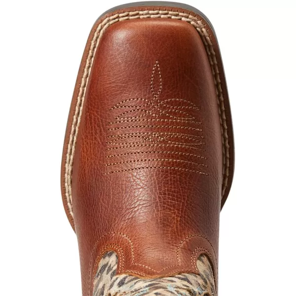 imageAriat Kids Koel Venttek Western BootSpiced CiderMetallic Leopard