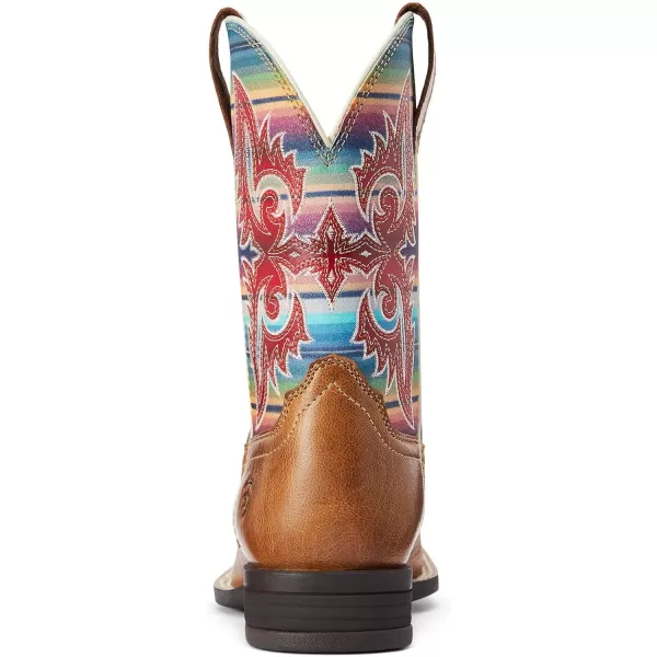 imageAriat Kids Lonestar Western BootRidge TanOld Muted Serape