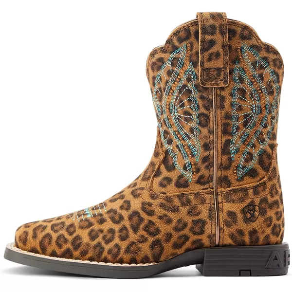 imageAriat Kids Primetime Easy Fit Western BootFaded Leopard