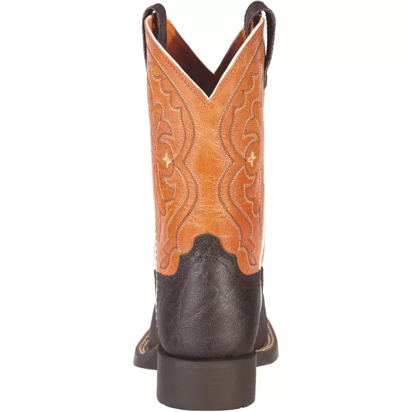 imageAriat Kids Quickdraw Western BootDistressed Brown