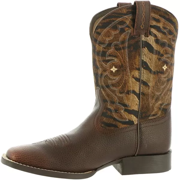 imageAriat Kids Quickdraw Western BootPebbled Pinecone