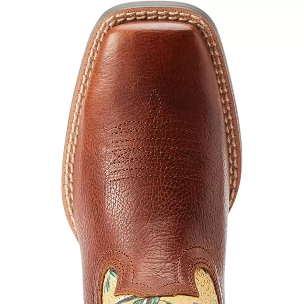 imageAriat Kids Round Up Wide Square Toe Western BootSpiced Cider