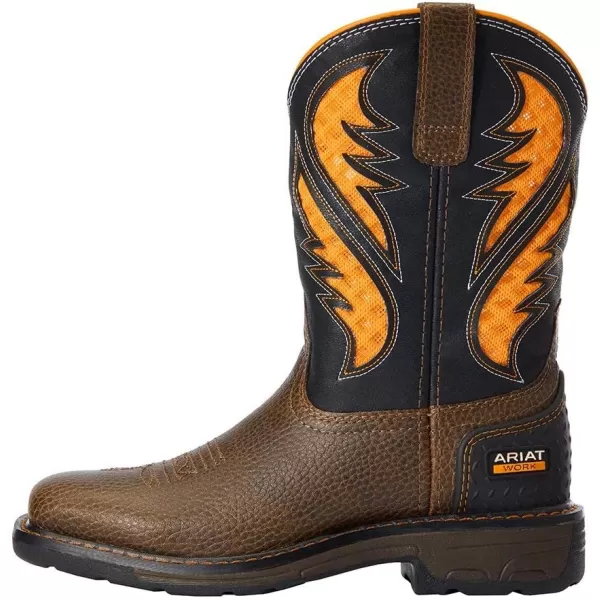 imageAriat Kids Work Venttek BootCocoa BrownWork Orange
