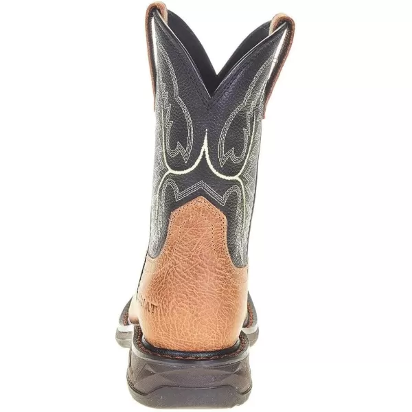 imageAriat Kids Workhog Xt Wide Square Toe BootBrahma BrownDragon Fruit